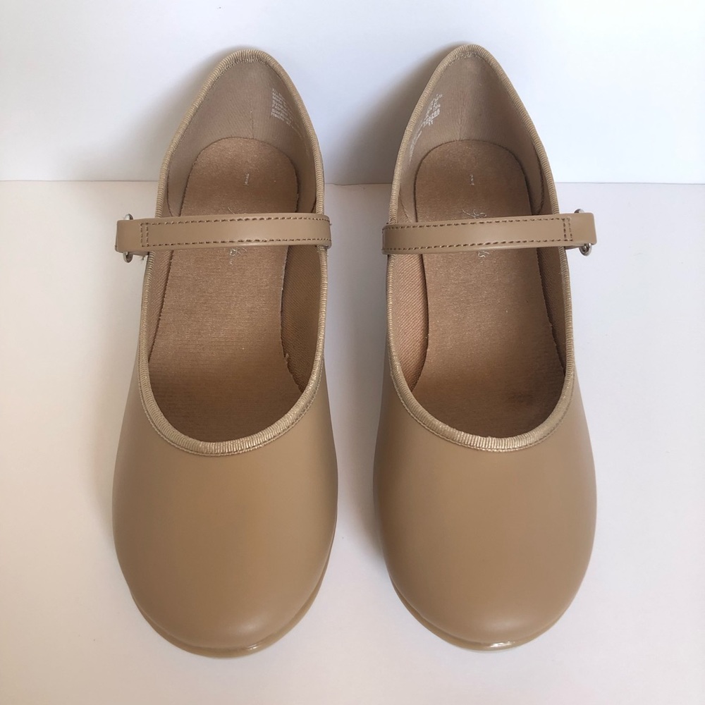 Nude leather Spotlights tap shoes!